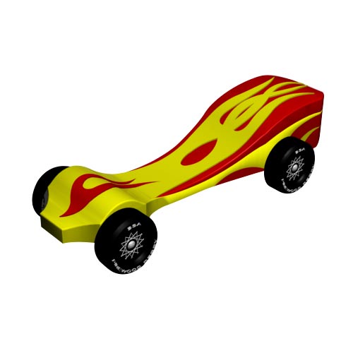 TIGER - Pinewood Derby Decals