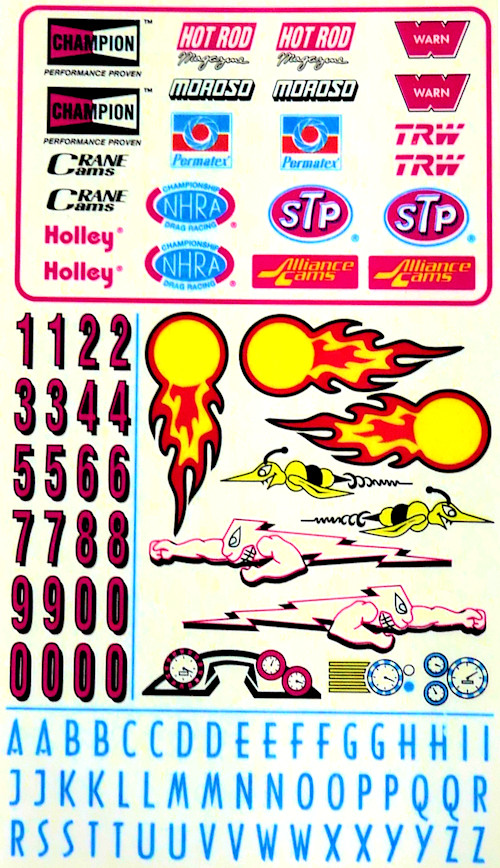 BSA Pinewood Derby Car Peel N' Stick Decal Sticker- Blue, Pink, and Purple  Flames