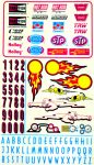 Vintage Hot Rod Decals